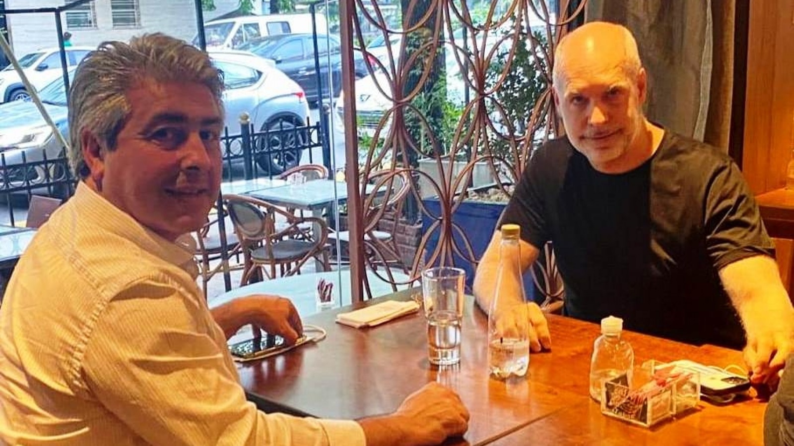 Javier Martínez se reunió con Horacio Rodríguez Larreta